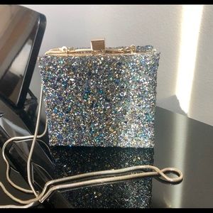 Zara Jeweled Box Clutch✨